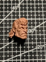 1/12 1/4 1/6 1/18 Unpainted Bro. Brock Samson Head Carved Model Toys