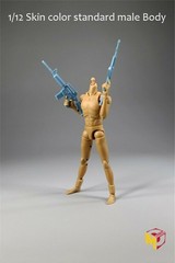 US MX02-A 1/12 Male Narrow Shoulder Solider Body Model Toys Fit 6″ Action Figure