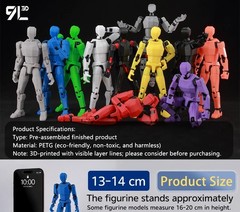 9L3D Tekkaman Blade Action Figure