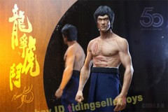 CHINA.X-H Enter The Dragon Kung Fu Master Lee 1/6 Resin 50th Tribute Statue