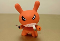Lot Of 13 Kidrobot Dunny Figures-2007, 08, 10, 16- “Clockwork Orange” Included