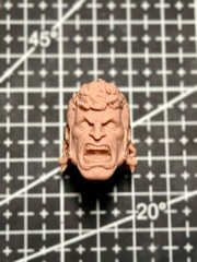 1/12 1/4 1/6 1/18 Unpainted Bro. Brock Samson Head Carved Model Toys