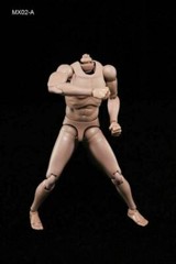 MX02-A 12″ Europe Skin Male Action Figure Body For 1/6 Head Sculpt Model Toy USA