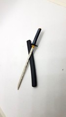 1/6 Scale Ninja Tanto Short Sword Full Metal Sword for 12 Inch Action Figures