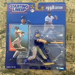 1998 Starting Lineup MARK GRUDZIELANEK Figure Card Montreal Expos SLU MLB NEW