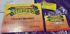 Teenage Mutant Ninja Turtles TMNT Membership Fan Club Kit 1988 Vintage Bandana