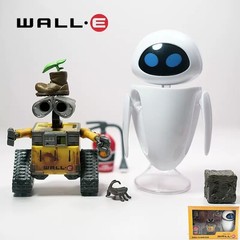 Wall-E And Eve Mini Robot Movable Action Figure Party Toys Gift New in Box