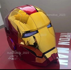 US! AUTOKING Iron Man MK5 1:1 Helmet Wearable Voice-control Children’s Day Gift