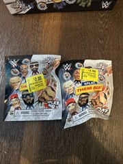 NEW 2 Packs Sealed WWE Splat Heads In The Pack Series 1 Unopened Brand New