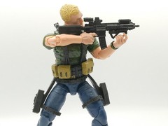 Custom 1:12 Scale HK 416 Assault Rifle 2pc Set for 6″ GI JOE Classified Figures
