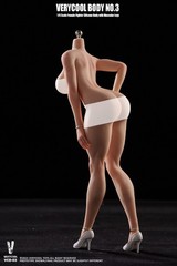 US VERYCOOL VCD-03B 1:6 Natural Silicone Plump Woman Figure Body Big Breast Toy
