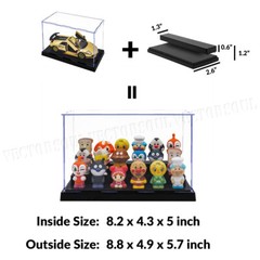 Acrylic Display Case Dustproof Box 1/6 Action Figures Large Collectibles US 16”