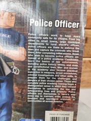 New Hasbro G.I. Joe Police Officer Action Figure Clothes & Accessories 2002