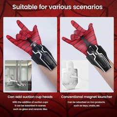 For Spider Man Launcher Glove Cosplay Web Shooter Toys for Children US