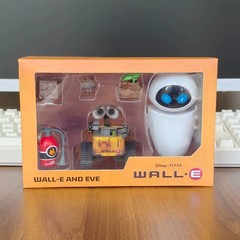 Wall-E And Eve Mini Robot Movable Action Figure Party Toys Gift New in Box