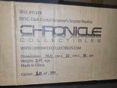 The Dark Crystal Skeksis Emperor Scepter 1:1 Life Size Prop Chronicle Sideshow