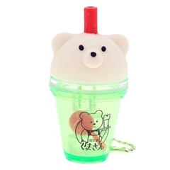 Surprise Fidget Blind Box Capsule Sensory Toy Acrylic Shaker Drink Keychain
