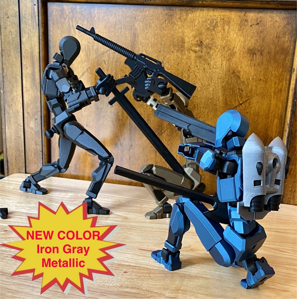 Dummy 13 BIG SIZE V1.0- Posable Action Figure Articulated Mannequin – ASSEMBLED