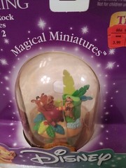 Disney’s The Lion King Magical Miniatures Timon And Pumbaa Figure New