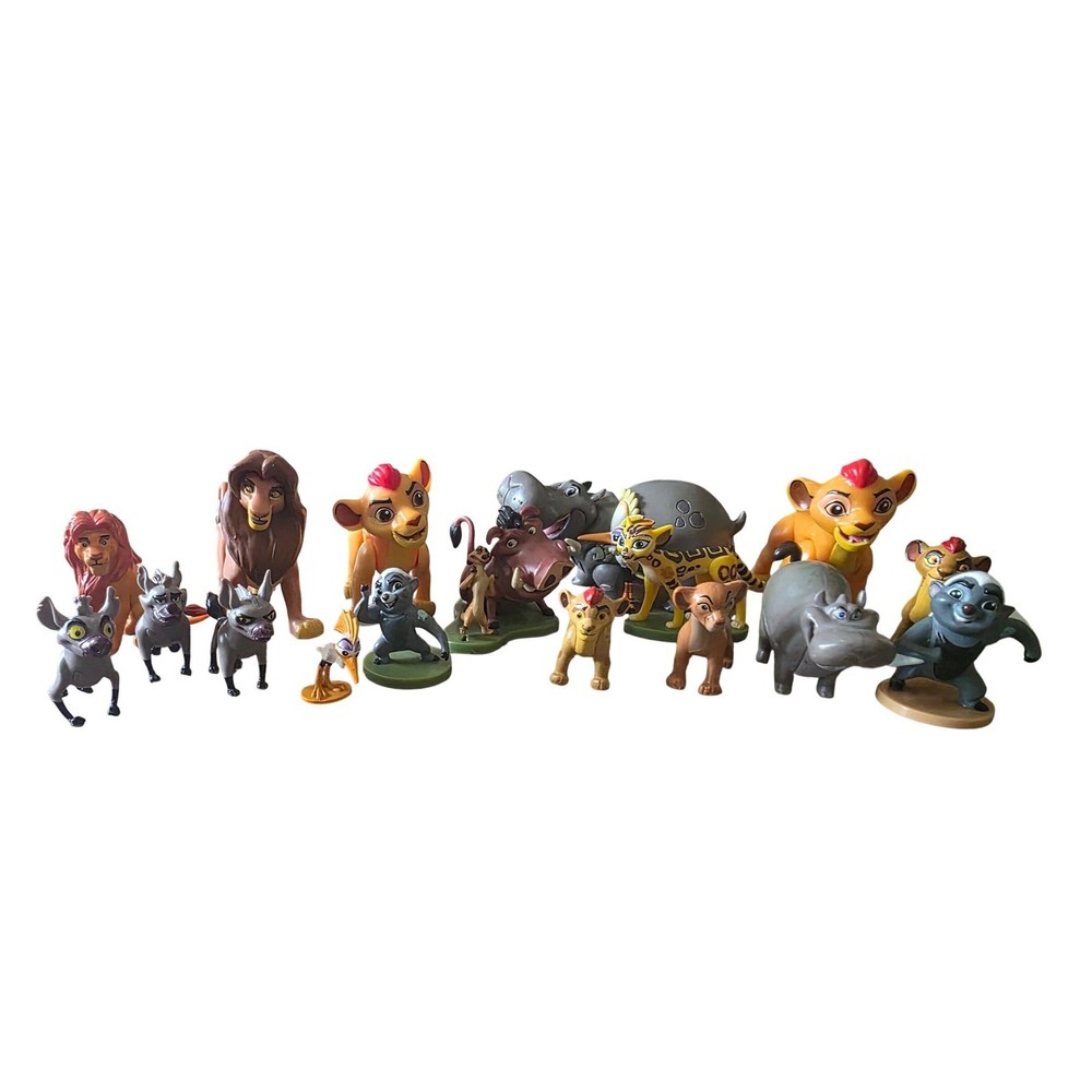 17 Disney The Lion King Lion Guard PVC Figure Lot Just Play + Misc Disney Brands