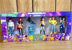 Kpop Demon Hunters Action Figure Toys Set of 7 Pcs Includes the Cat and Bird