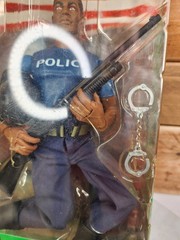 New Hasbro G.I. Joe Police Officer Action Figure Clothes & Accessories 2002