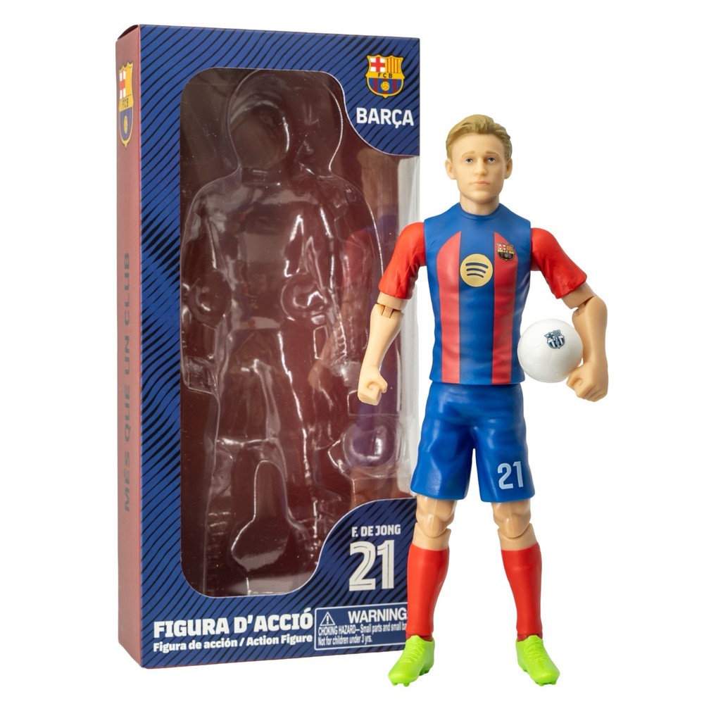 Banbo Toys SOCKERS FC Barcelona Frenkie de Jong 8″ Soccer Action Figure