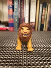 The Lion King Fighting Action Adult Simba Vintage 1994 Disney Mattel Figure