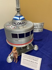 1979 Vintage Style Fan Made Palomino Space Ship 3.75” Scale MEGO Black Hole