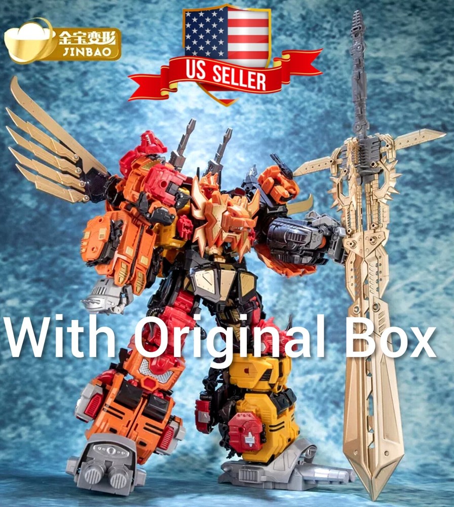 US SHIP_JINBAO Predaking 5in1 MMC Feral Rex Oversized/ NEW Ver Upgrade Kits