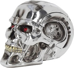 Officially Licensed Terminator T-Box 18cm Silver Resin Modern Action Figure