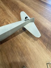 1:18 Kawasaki Ki-100 “Tony” Radial Engine Model Kit-Disassembled and Unpainted