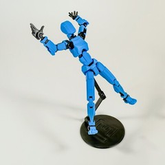 Dummy 13 Version 1.0 Posable Female Action Figure 20 cm 8 in 150% 3D Print