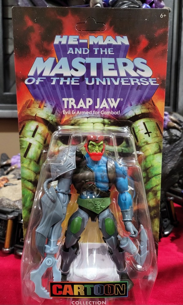 Masters of the Universe Origins Wave 32 Cartoon Collection 200X Trap Jaw Figure