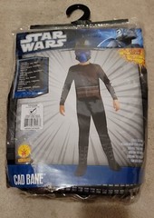 Star Wars Clone Wars Cade Bane Kids Size Custome Medium 5-7 years NEW!