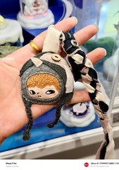Authentic Hirono Mist-walker Series Confirmed Blind Box Felt Hanging Decoration