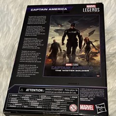 Marvel Legends Series Infinity Saga Captain America Figure w/ Shield + Head 4+