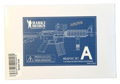 Mark 2 Design – WEAPON SET A 1/12 Scale Gun Accessories