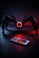 Arc Raiders Leaper LED Light Up Figurine – 3D Printed Sci-Fi Robot Model