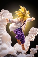 1/12 White Kung Fu Costume Chinese-style Shirt For SHF Son Gohan (No Figure) New