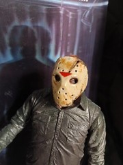 Custom NECA accessories Jason Voorhees Resin PRE UBER mask. !MASK ONLY! +Machete