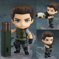 Anime Resident Evil Chris Game Redfield Toys Action Figure Collection Model Gift