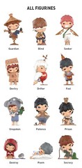POP MART x Hirono Mime Series Confirmed Figure Toy Sealed Bag in Open Box