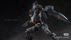 LINGJIHUN Pacific Rim Striker Eureka Jaeger Mecha Collectible Action Figure