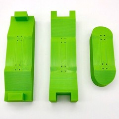 DIY Fingerboard Mold 3D Printed 40mm Wide With Fingerboard Shape