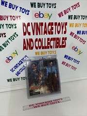 Evil Dead 2 Deadite Ash With Necronomicon Action Figure NECA Reel Toys 2014 🔥