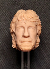 Chuck Norris Walker, Texas Ranger Custom Head Sculpt 1/12 1/10 1/6