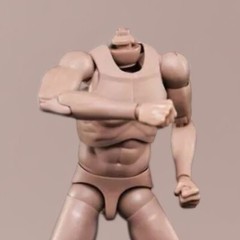 New MX02-A 12inch Europe Skin Male Action Figure Body Fit For 1/6 Head Sculptzzb
