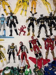Huge Enormous Lot Bandai Power Rangers Action Figures 1990’s 2000’s Movie Loose