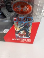 McFarlane Toys Marvel BLADE Comic book Issue #1 RED Platinum Edition Figure NIB